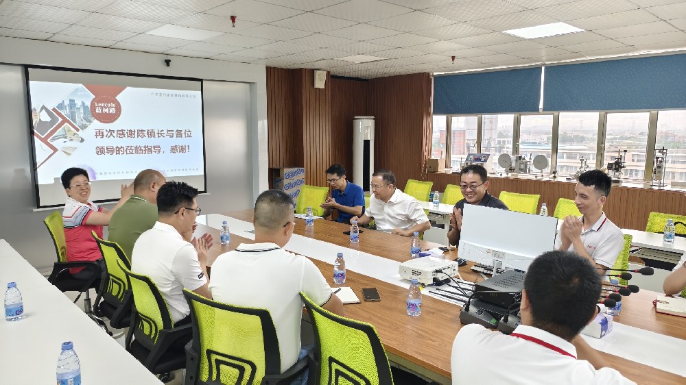 心系企業(yè)，情暖藍柯路——陳鎮(zhèn)長及鎮(zhèn)領導團隊親臨指導，共繪發(fā)展藍圖